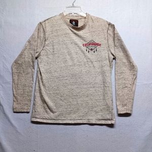 Just Get Along T-shirt Long Sleeve Men's Sz L.